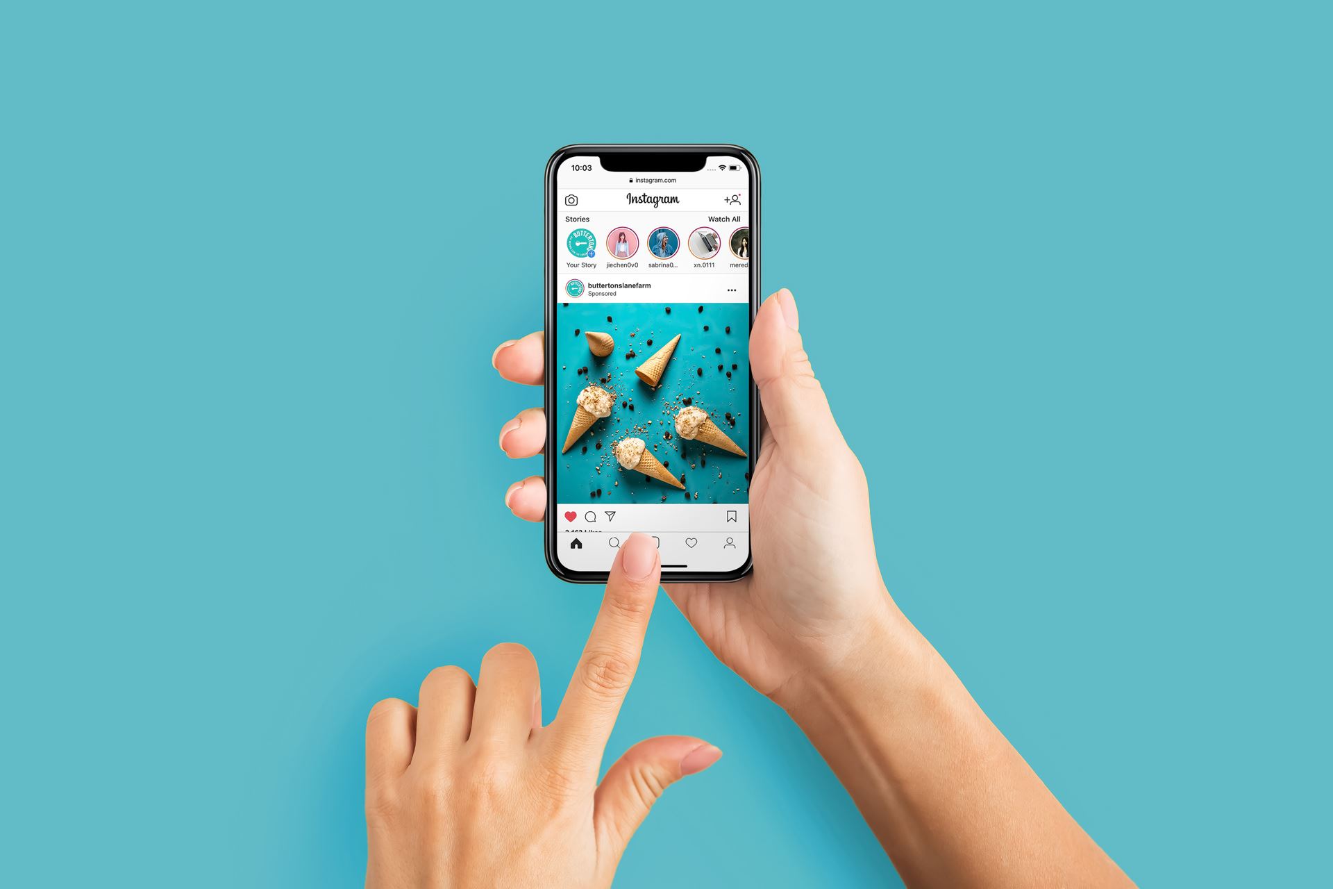 Renew Creative Buttertons Social Media Introduction