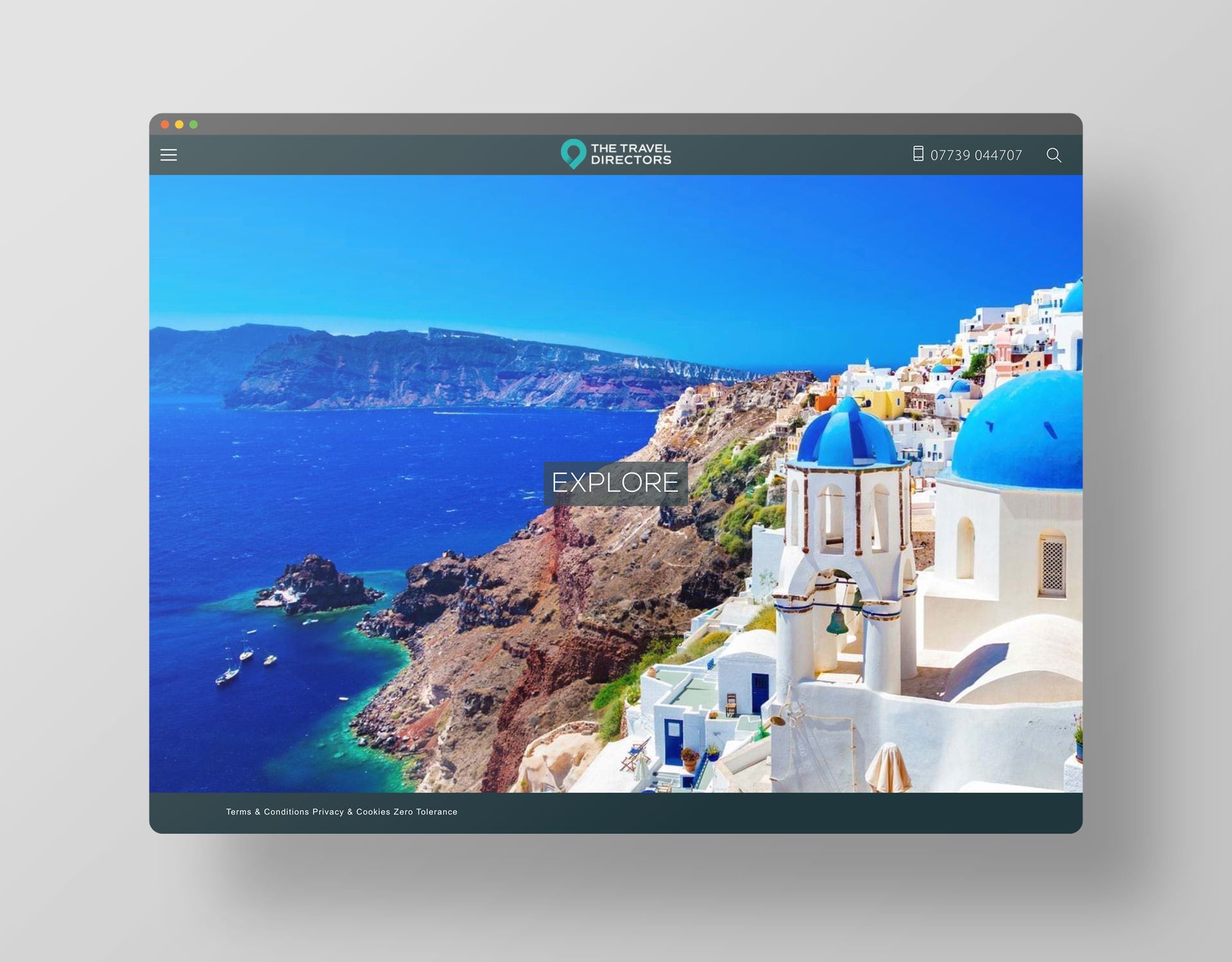 Renew Creative TTD Website stills 