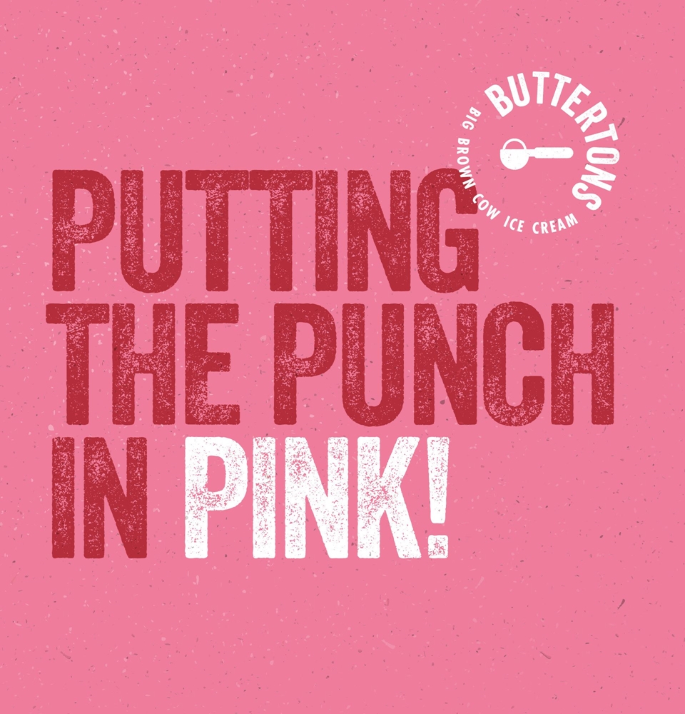 Renew Creative Buttertons social media - pink banner
