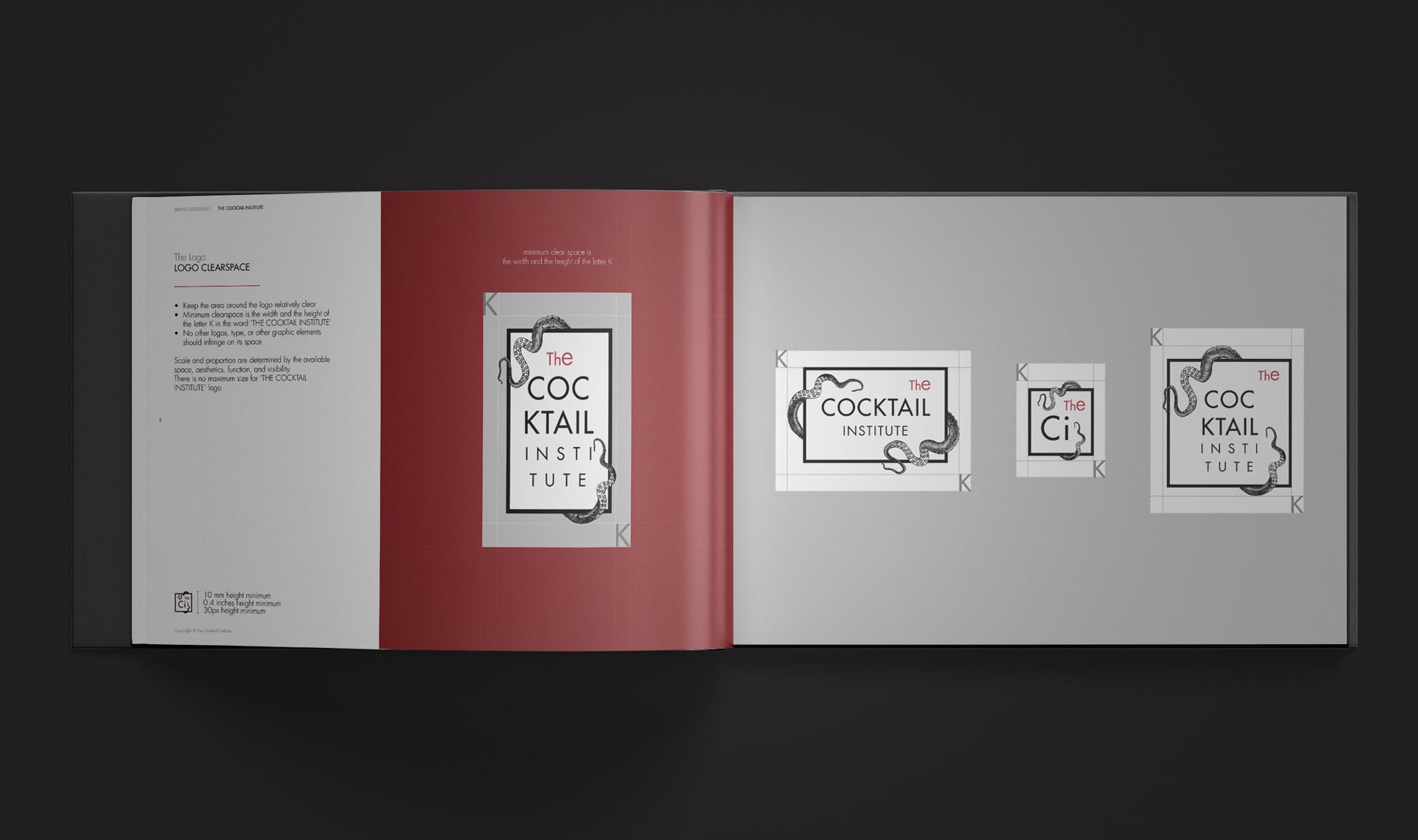 Renew Creative The Cocktail Institute Brand Guidelines