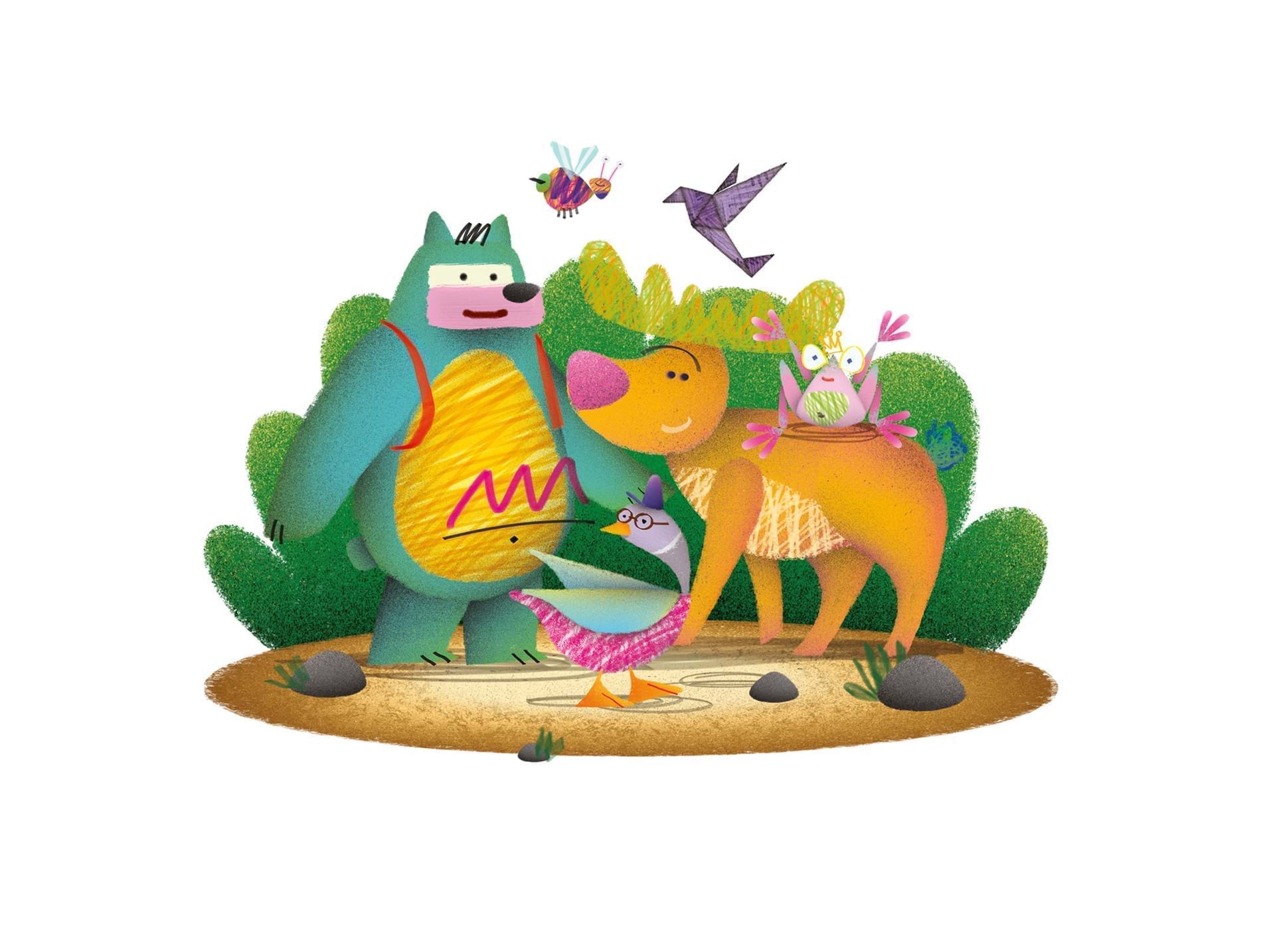 Renew Creative Education Campaign artwork family