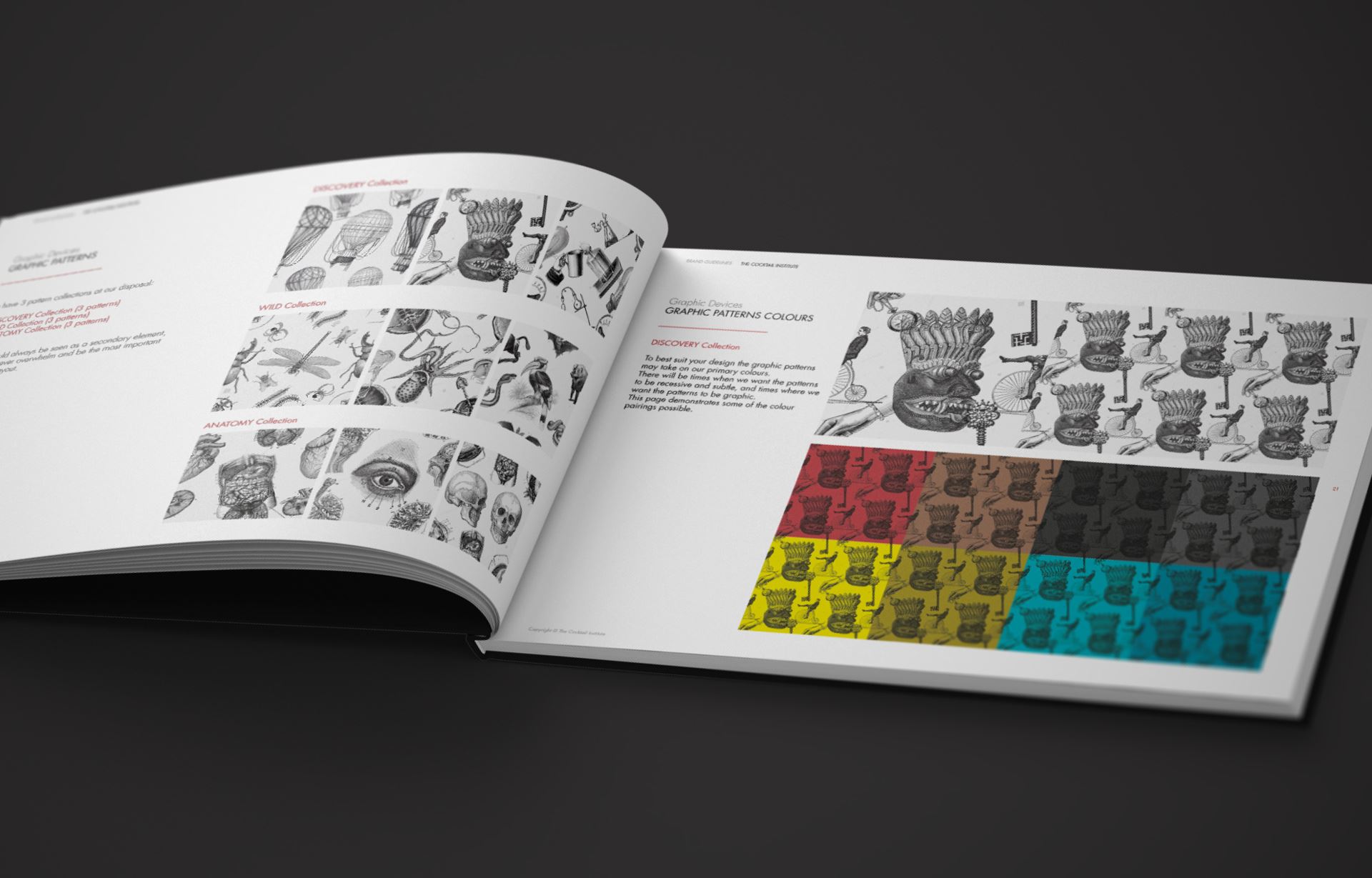 Renew Creative The Cocktail Institute  Brand Guidelines