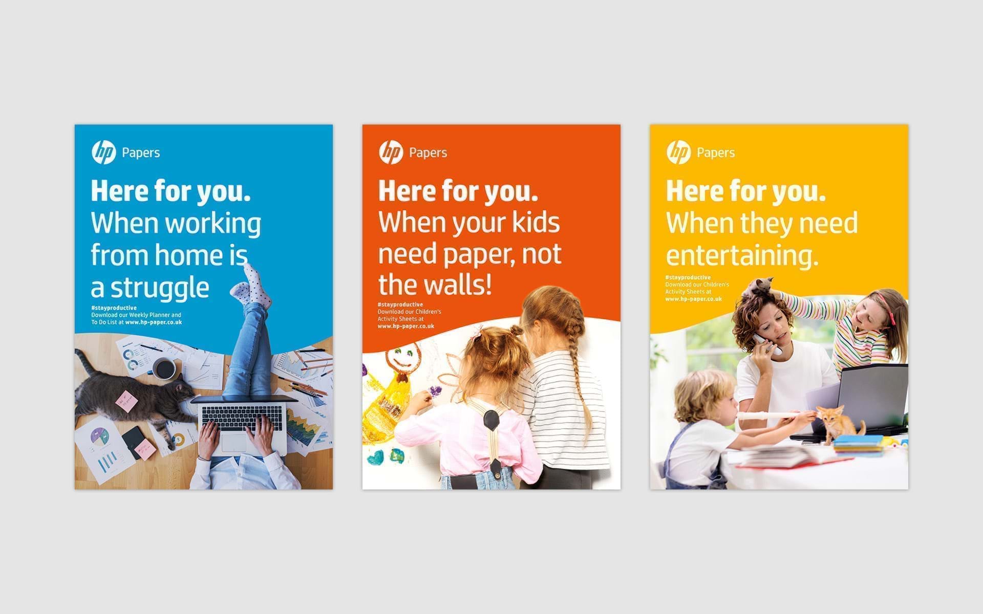 Renew Creative HP Papers artwork